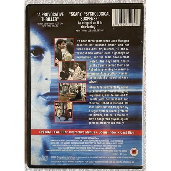 Mother's Boys - Jamie Lee Curtis, Peter Gallagher, Vanessa Redgrave - DVD - Picture 2 of 4